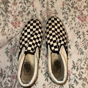 used, size 8.5 woman's, Platform